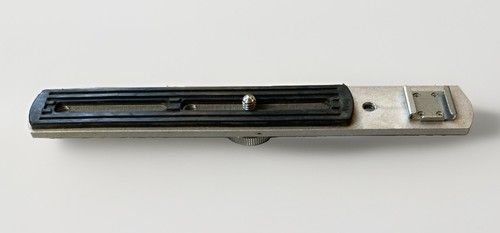 Vintage Camera /tripod Dual Flash Metal 20cm Extension Bar With Cold Shoe Mount