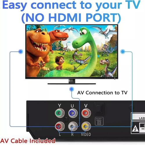 Multi‑Region DVD Player TV, Supports CD VCD RW Disc, USB Jack & Remote Control — image 4