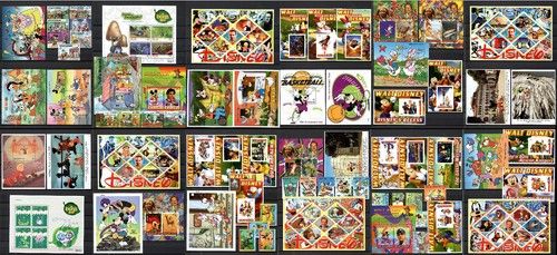 Walt Disney cartoons composition [2] 50 diff. sets & s/s  MNH #CNA338