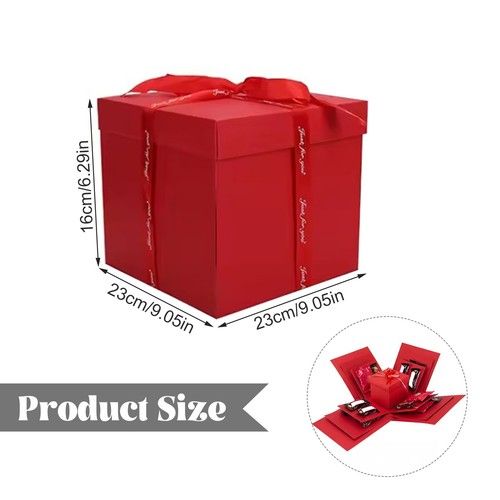 NEW DIY Surprise Box, 5-Layer Creative Explosion Gift Box for Christmas Birthday