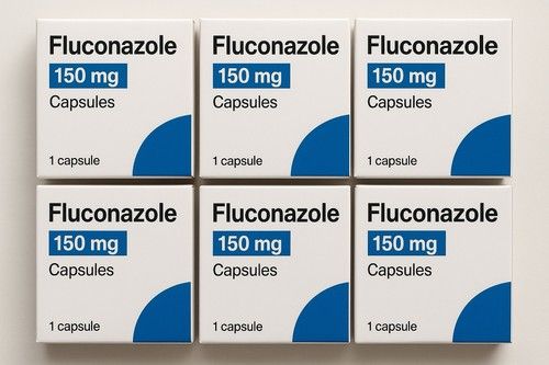 6 x Fluconazole 150mg Capsule  Oral Treatment for Genital Thrush Yeast Infection