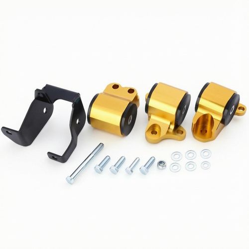 Engine Mount Bracket Aluminum Alloy Engine Bracket with Hardware 3-Hole for Car — image 6