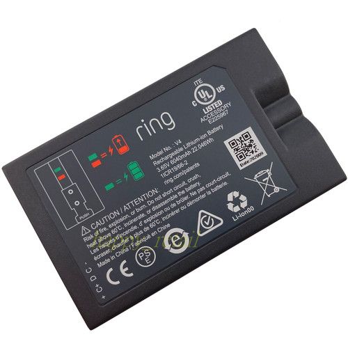 OEM Battery For Ring Video Doorbell 2/3/4/Stick Up/ Spotlight/Peephole Cam -GB