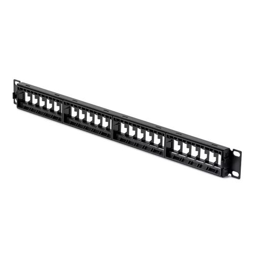 StarTech 24 Port 1U Blank Keystone Patch Panel, Rackmount Cat6 Patch Panel fo... — image 2