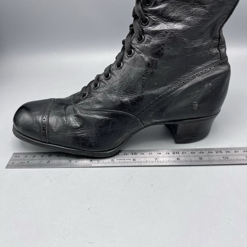 Antique Boots Amies Ltd Ladies Lace Up Black Victorian Edwardian DISPLAY ONLY — image 15