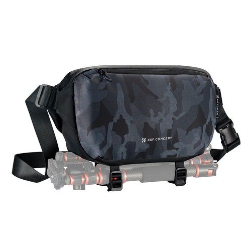 K&F CONCEPT Sling Camera Bag Lens Photography Shoulder DSLR Carry Case S-L SIZE