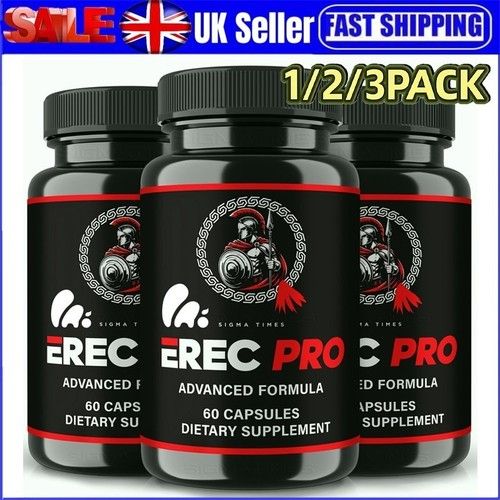ErecPro Capsules for Men Erec Pro Formula to Boost Performance & Energy 1-3 Pack