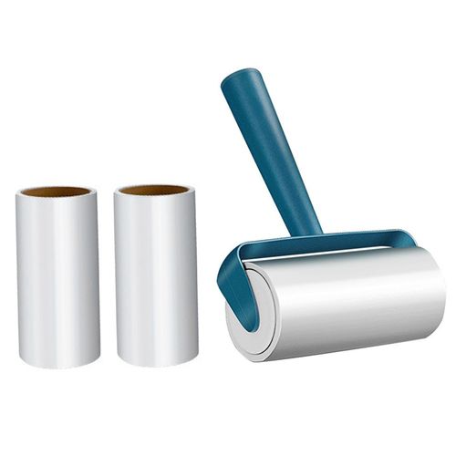 Reusable Plastic Lint Roller for Pet Hair Navy Portable Clothes Hair Remover — image 12