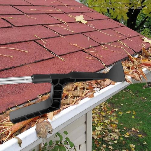 Gutter Cleaning Tool Roof Gutter Cleaner with Splicing Pole Handle Detachable — image 12