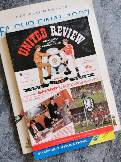 1987 Coventry City FA Cup Run Programmes: Final, Semi, Quarter, 3rd, 4th Round — image 4
