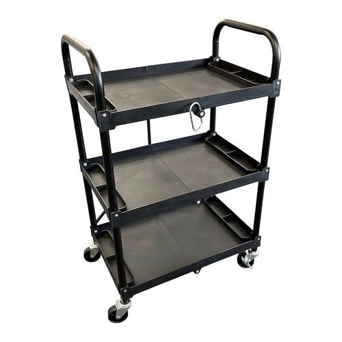Garage Folding Workshop Tool Storage Trolley Kitchen Cart mechanic diy office