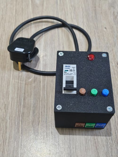 Safe Block  Quick Test with 6A MCB PROTECTION Mains Bare Wire Connector — image 2