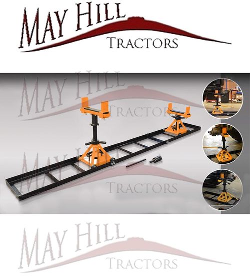 5T Tractor Engine Clutch Separator Splitting Rails Kit Jack Axle Stands CE Mark — image 1