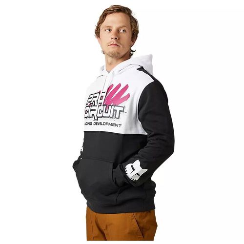 Fox Racing Pro Circuit PO Pullover Hoodie Casual Fleece Black — image 2