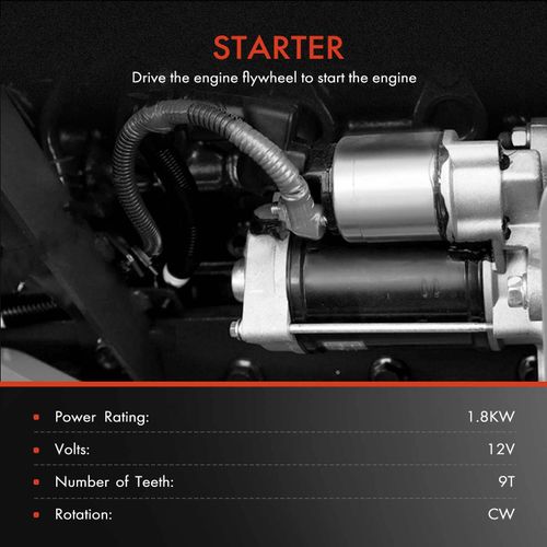 Starter Motor for BMW 330d 335d 325d E90 E91 E92 525d 530d E60 X3 E83 0001115046 — image 3