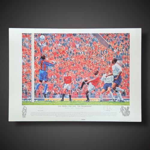 Andy Cole Manchester United Hand Signed Art Print Limited Edition COA £29.99 — image 1