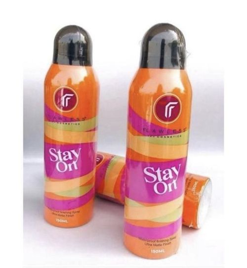 Authentic Flawless Stay On Setting Spray 150ml Waterproof Matte Long Lasting