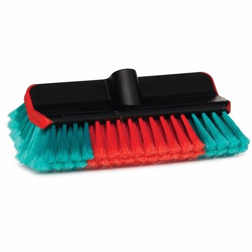 Vikan 524752 Water Fed High Low Car Wash Brush Head Soft Bristle 275mm