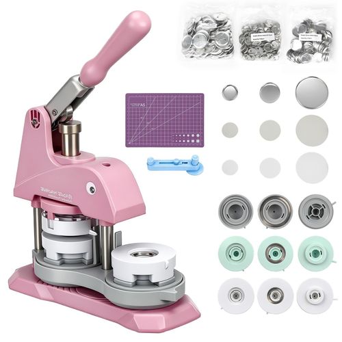 3-in-1 Button Maker Machine 25/32/58mm Button Badges Making Tool DIY Gifts — image 10