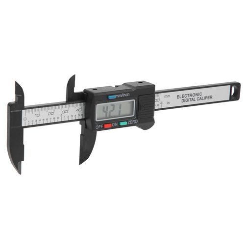 Digital LCD Display Caliper High Accuracy Plastic Carbon Fiber Vernier Scale — image 11