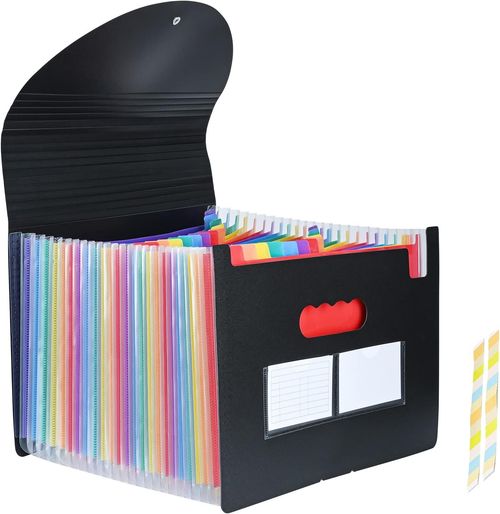A4 13 Pocket Expanding File Document Organiser Paper Storage Wallet Folder — image 4