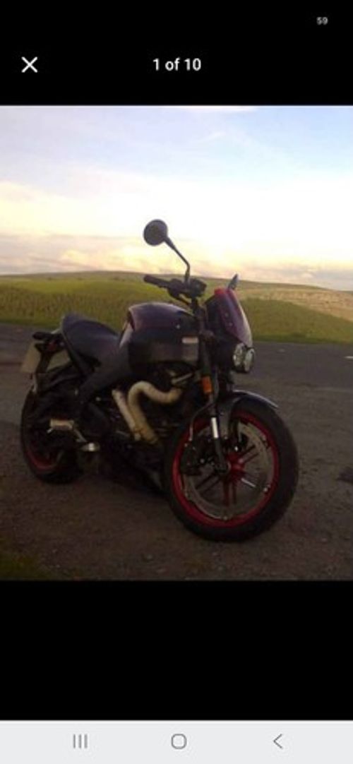 Low mileage 2007 Buell XB12S Lightning