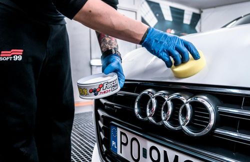 SOFT99 FUSSO COAT LIGHT 12 MONTHS WAX 10331 - HIGH GLOSS WAX PROTECTION - JDM — image 2