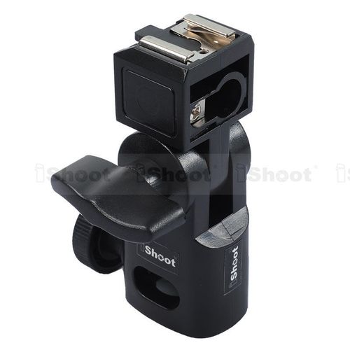 Hot Shoe Mount Flash Bracket/Umbrella Holder for Canon Nikon Pentax Olympus Metz — image 1