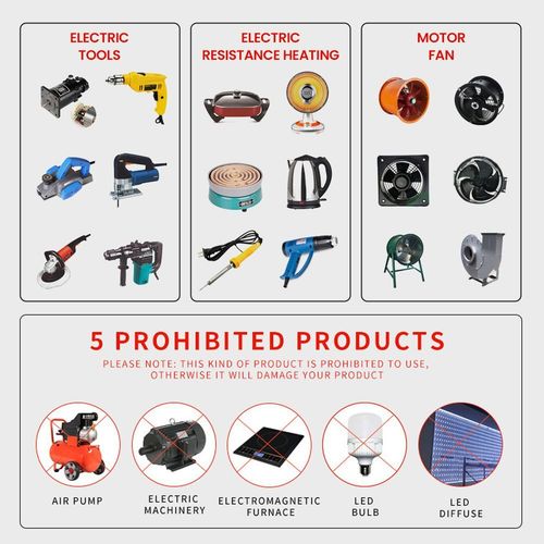 220V 4000W Variable Voltage Regulator Speed Motor Fan Control Controller UK Plug — image 9