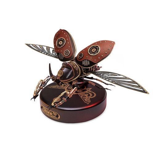 ROKR 3D Metal Model Kits Beetle 3D Puzzle Adult Electric Mechanical Building Kit — image 4