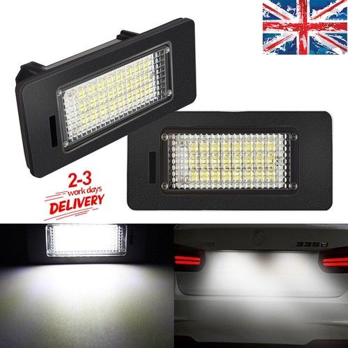 UPGRADE LICENSE NUMBER PLATE MODULES LED CANBUS ERROR FREE LIGHTS BULBS FOR BMW.