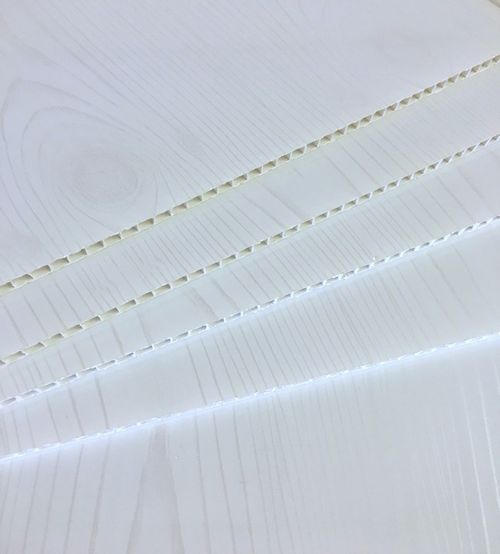 White Ash Gloss Bathroom PVC Cladding Kitchen Ceiling Panels Shower Wet Wall — image 3