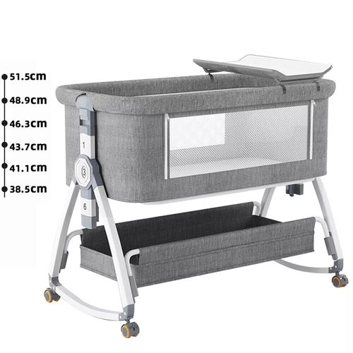 3 in 1 Baby Bedside Crib Sleeper Bassinet Safe Co Sleeping Storage Easy install — image 8
