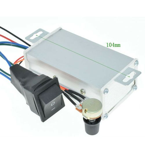 12V 24V Max 20A PWM DC Motor Stepless Variable Speed Control Controller Switch — image 5