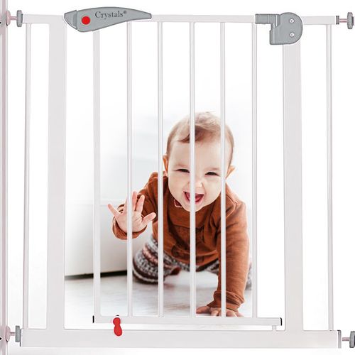 Baby Safety Gate Home Pet Dog Barrier Stair Safe Secure Doorway Guard 75 to 85cm — image 1