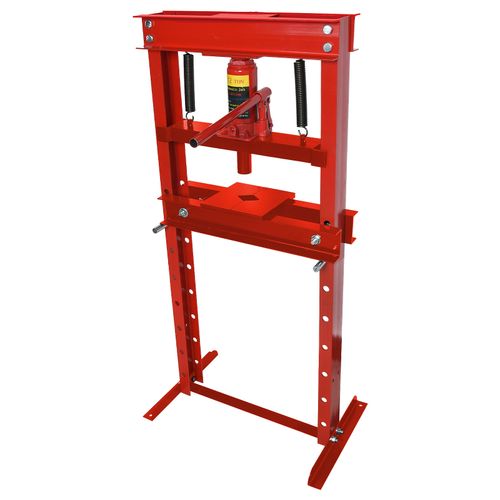 12 Ton Workshop Press Machine Hydraulic Bench & 23x Bearing Bush Driver Seal Kit — image 9