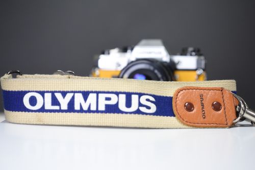 Genuine Original Vintage Olympus Heavy Duty Hunter Strap -Shoulder Camera Strap — image 1