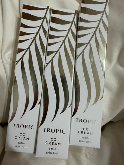 Tropic Skincare CC Cream Satin Finish Skin Tint Cream SPF 50 Fair Shade 40ml
