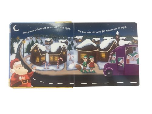 10 Christmas Elf Story BOARD BOOK Job Lot Bundle Christmas Grotto Gifts Hampers — image 2