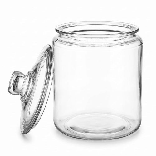 Anchor Hocking 3.8L Glass Biscuit Jar with Lid, 1 Gallon Storage Jar — image 3