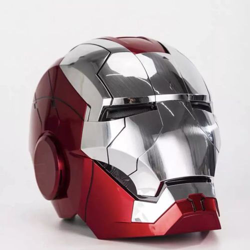 Autoking Iron Man Helmet MK5 1/1 Voice-controlled Mask Transform Cosplay Prop — image 4