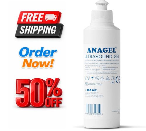 Anagel Ultrasound Gel Bottle 250ml