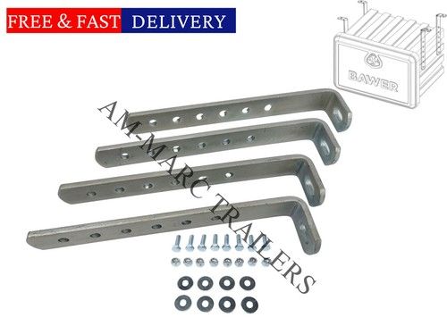 Tool Box Mounting Bracket Toolbox Steel Daken Bawer Lago Heavy Duty Fixing Kit