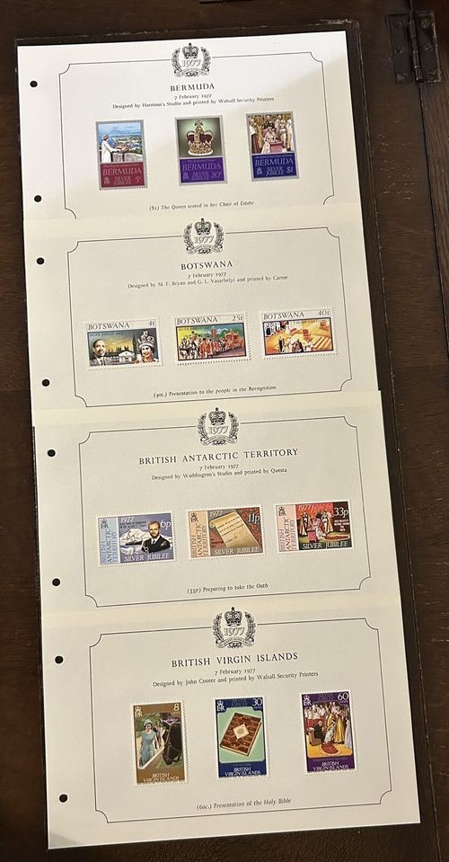 QEII BRITISH COMMONWEALTH 1977 SILVER JUBILEE MNH COLLECTION OF 50 COUNTRIES — image 8