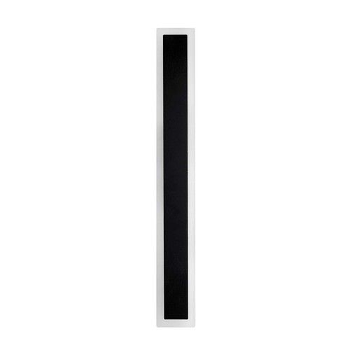Black LED Linear Wall Light Oval/Rectangular Shape 3CCT IP65 10W-40W 30CM-120CM