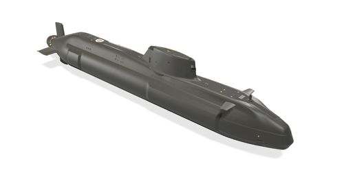 HMS Astute S119 - Submarine self assembly model kit scale 1:150 646 mm / 25.4'' — image 5