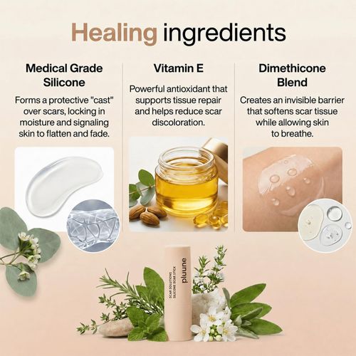 Pluune Scar Stick, Suitable for Old Scars, Acne Marks, and Stretch Marks,Form... — image 6