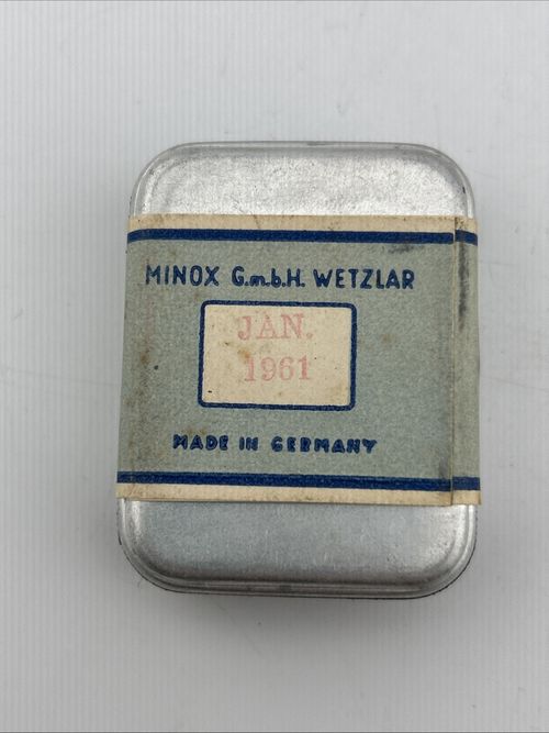 NOS Rare 1961 MINOX ASA 50 Film 2x50 100 Expos Factory Sealed Wetzlar Germany #1 — image 2