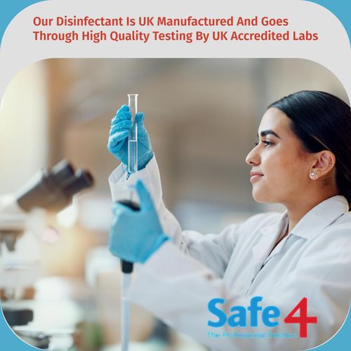 Safe4 Professional Disinfectant Concentrate - Enhanced 1 l (Pack of 1), Green — image 6