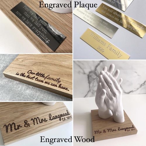 Couples Hand Casting Kit - Personalised DIY Keepsake Gift — image 10